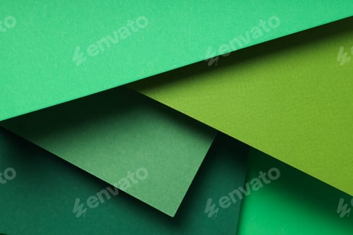 Preview: Mockup, abstraction, colorful colored paper, top view