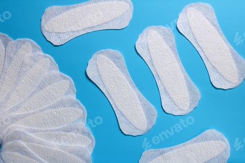 Preview: women's hygiene products, daily sanitary pads, cleanliness and freshness, women's health, gynecology