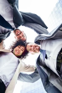 Preview: Business people meeting in a business park