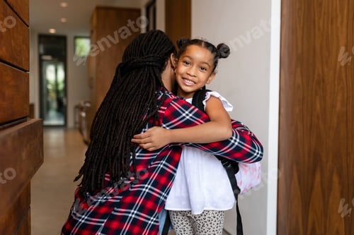 Preview: Back to school, girl leaving home
