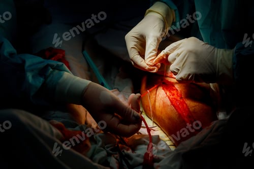Preview: Coronary artery bypass graft operation saphenous vein to use as bypass