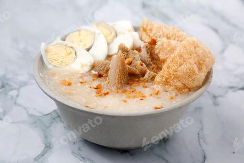 Preview: Freshly cooked Filipino food called Goto or Lugaw