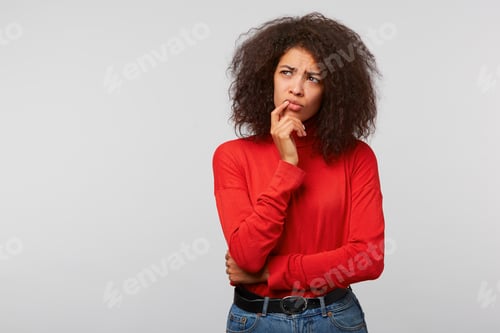 Preview: Pretty african american girl beautiful woman