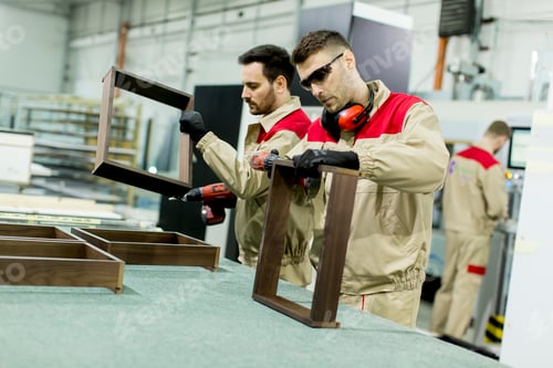 Preview: Workers in the furniture factory