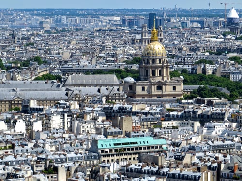Preview: View of the city of Paris in France