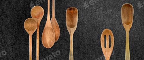 Preview: Wood Cooking Utensils
