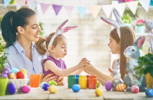 Preview: Family preparing for Easter