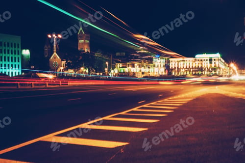 Preview: Night lights in city