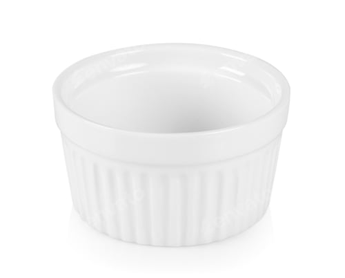 Preview: white bowl isolated on white background