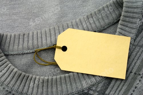Preview: Label from a cardboard