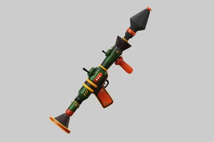 Preview: Cartoon rocket launcher