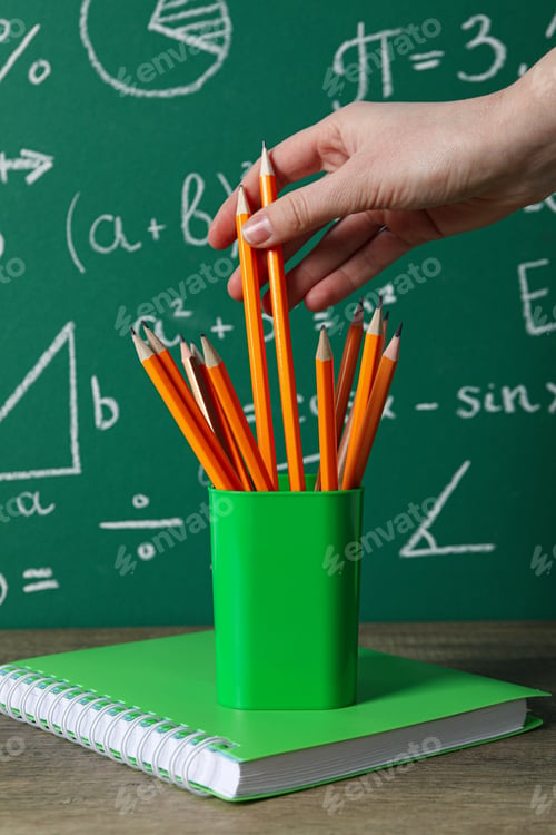 Preview: Concept of school and education with blackboard