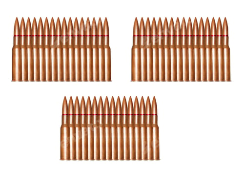 Preview: bullets on white background
