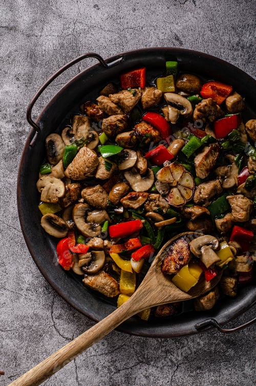 Preview: Stir fry chicken