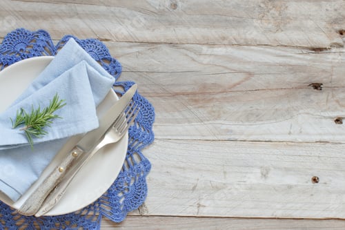 Preview: Rustic table setting