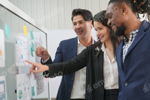 Preview: Colleagues in brainstorming meeting