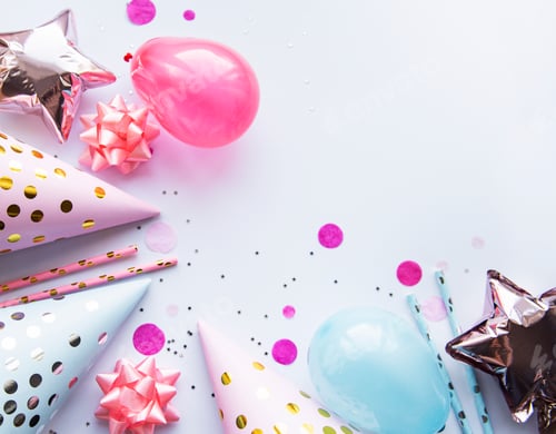 Visualização: Fundo de feliz aniversário ou festa