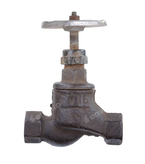 Preview: Old rusty water tap