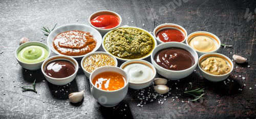 Preview: Mix from different kinds of sauces.