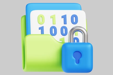 Preview: Folder with combination lock