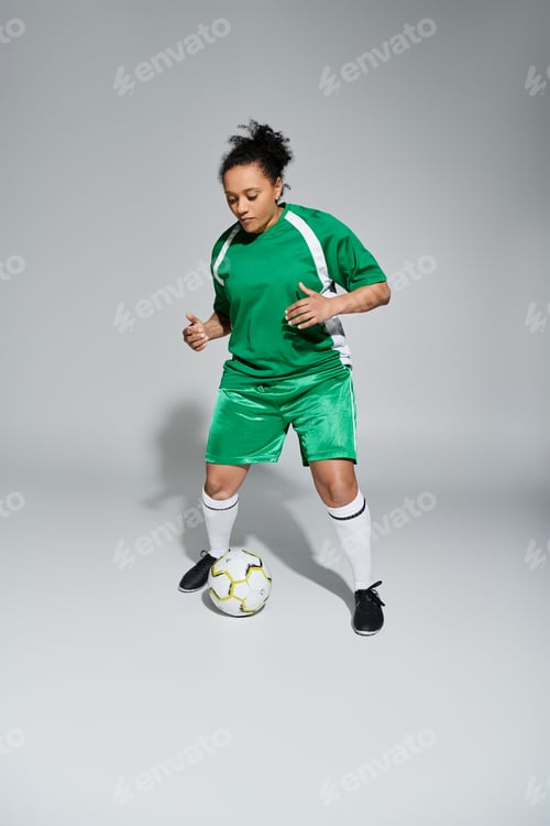 Preview: A Green-Clad Athlete Controls The Ball