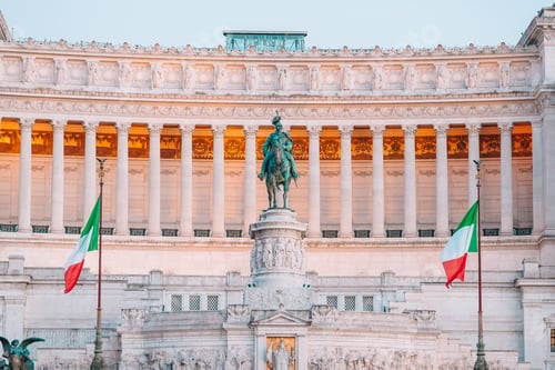 Preview: Monument Vittorio Emanuele II or Altar of the Fatherland in Roma, Italia