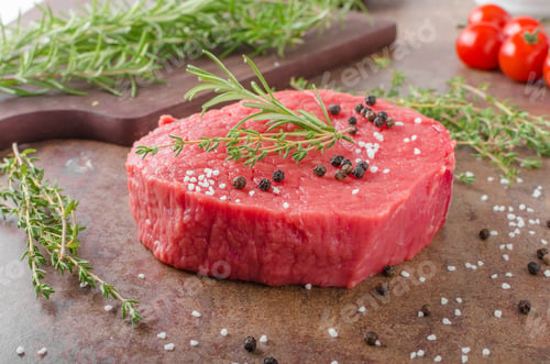 Preview: Beef meat raw