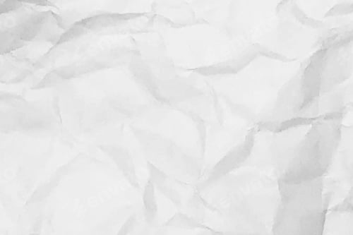 Preview: White crumpled paper texture background. Design space white tone