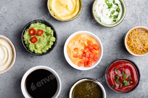 Preview: Assortment of sauces