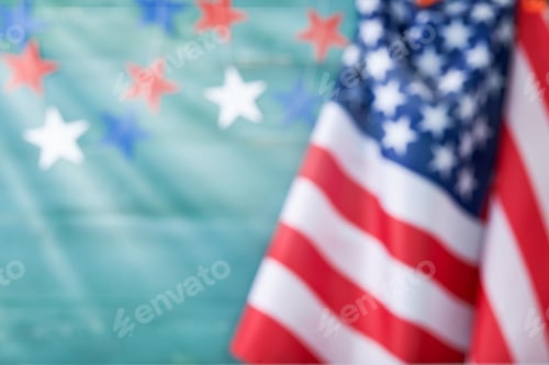 Preview: American Flag and Star Decorations for Independence Day