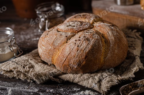 Preview: Homemade rustic bread
