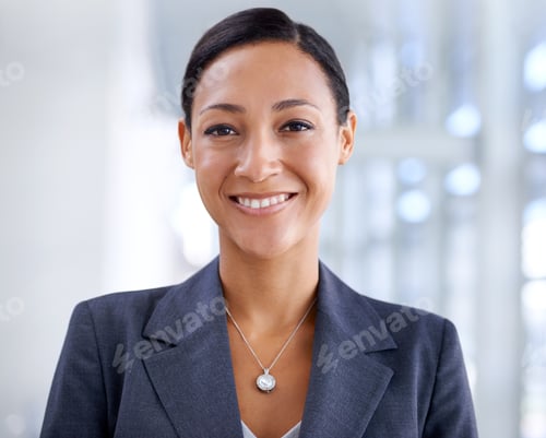 Preview: Shes a leader in the workplace. Portrait of an ethnic businesswoman.
