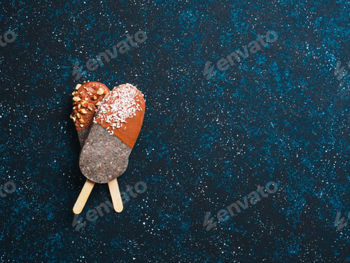 Preview: Chia popsicle with chocolate