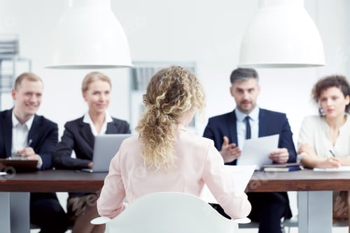 Preview: Woman reading her resume