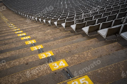 Preview: Numbered stairs