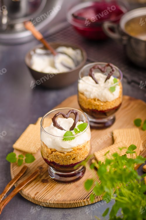 Preview: Cheesecake in glass