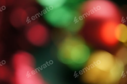 Preview: Vivid Color Blur Bokeh Background
