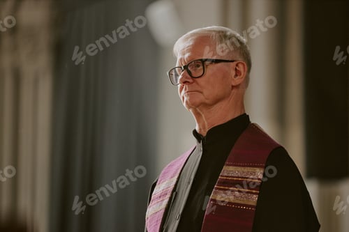 Preview: Old Pastor in Church