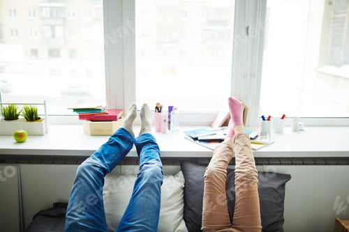 Preview: Legs on window-sill