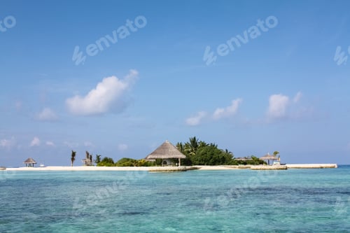 Preview: tropical island scenery,maldives