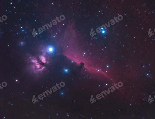 Preview: Scenic view of the nebula in space