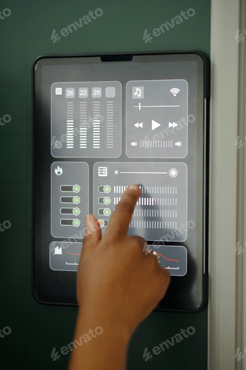 Preview: Adjusting Settings on Smart Home Control Panel
