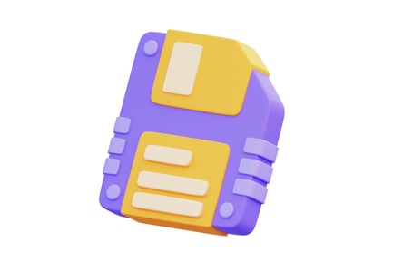Preview: Floppydisk 3D Illustration