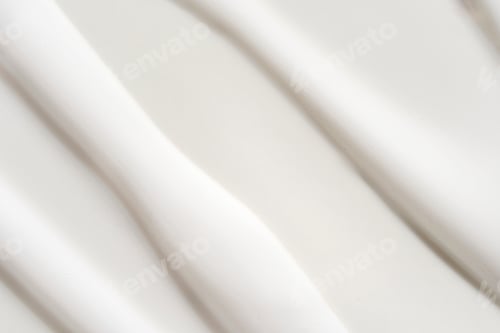 Preview: Cosmetic product background. White toothpaste texture. Cream