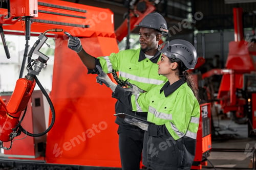 Preview: Robotic techs maintain, inspect, test, repair robot arms, engines to ensure standard condition.