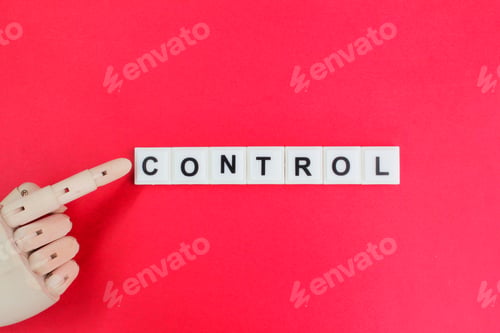 Preview: letters of the alphabet with control words.