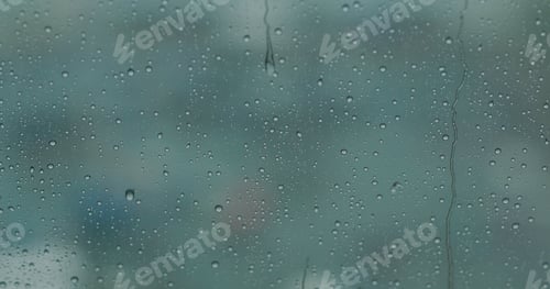 Preview: Rain on the glass window