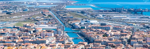 Preview: Sete in France, aerial view