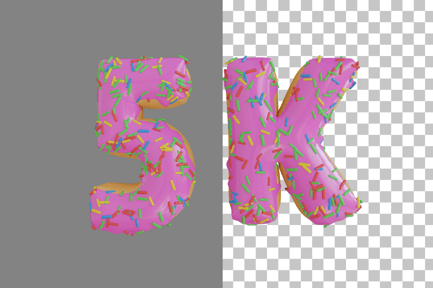 Preview: Donut 5K 3D Icon
