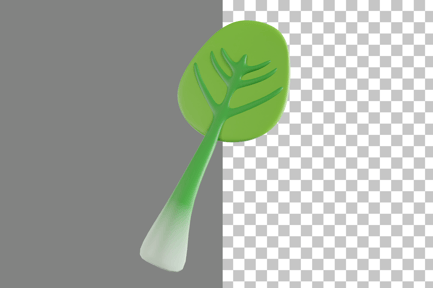 Preview: Chinese Kale 3D Icon